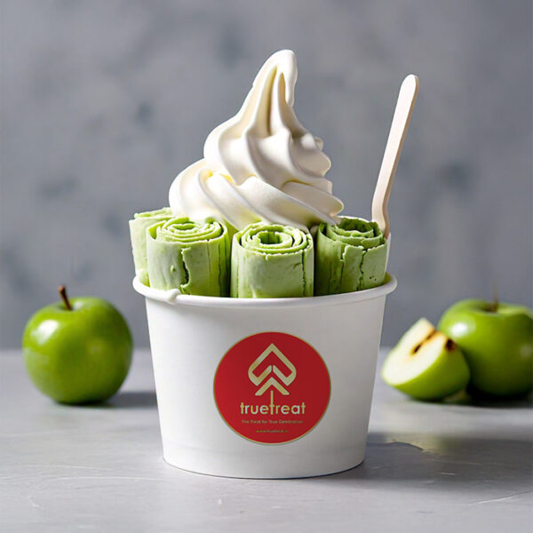 Green Apple Roll Icecream